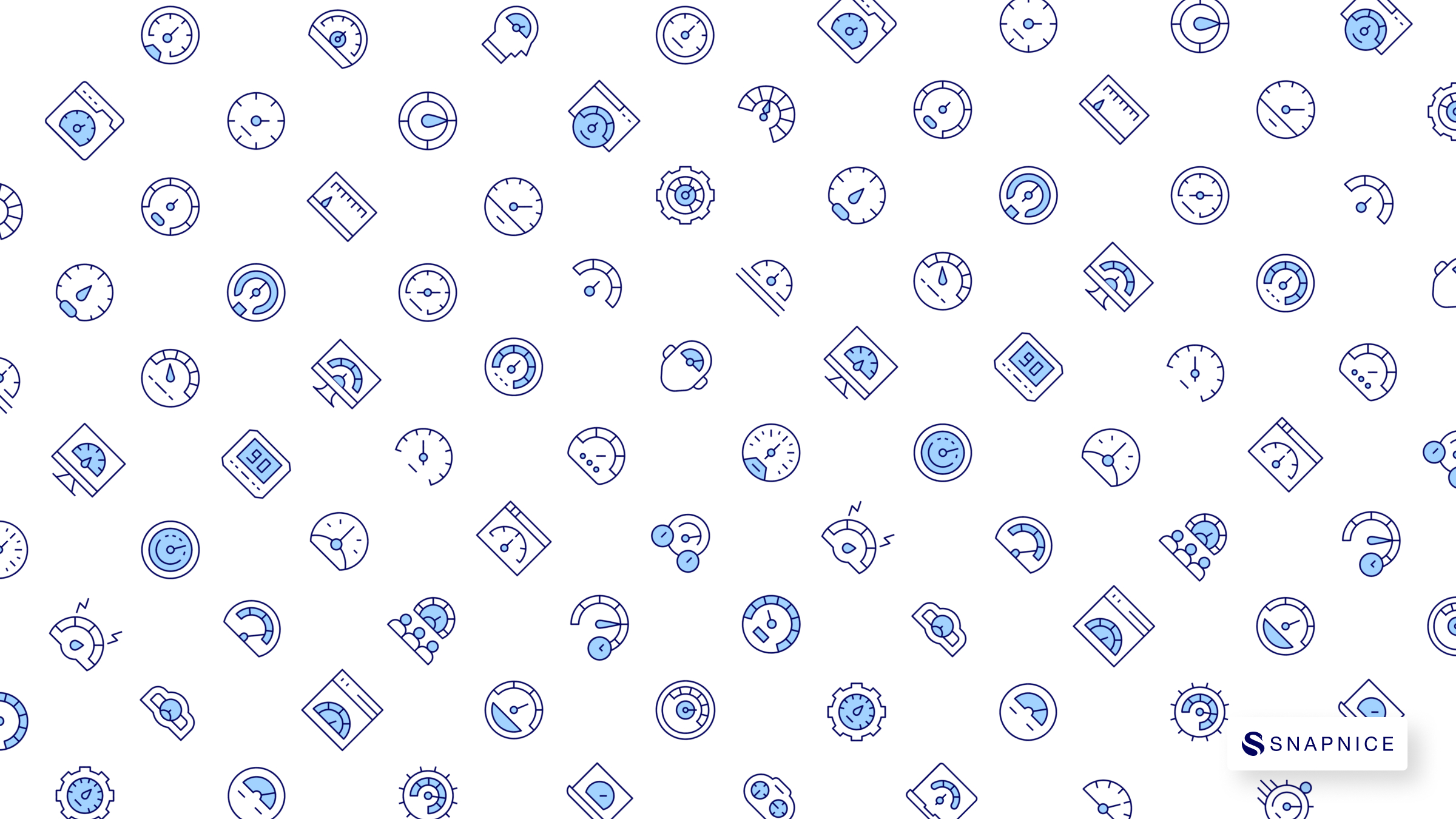 Speedometer Icon Set P1 5