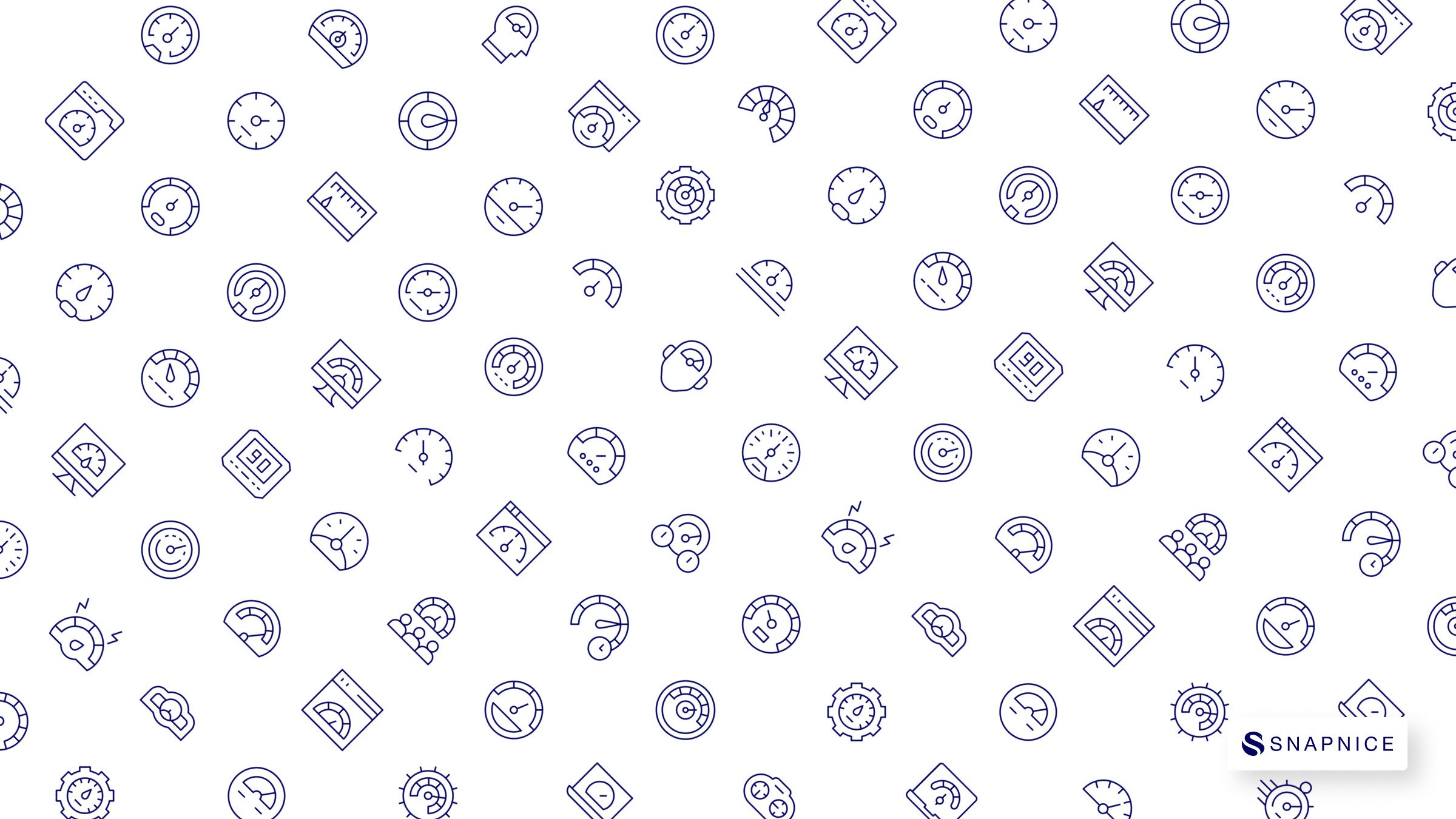 Speedometer Icon Set P1 6