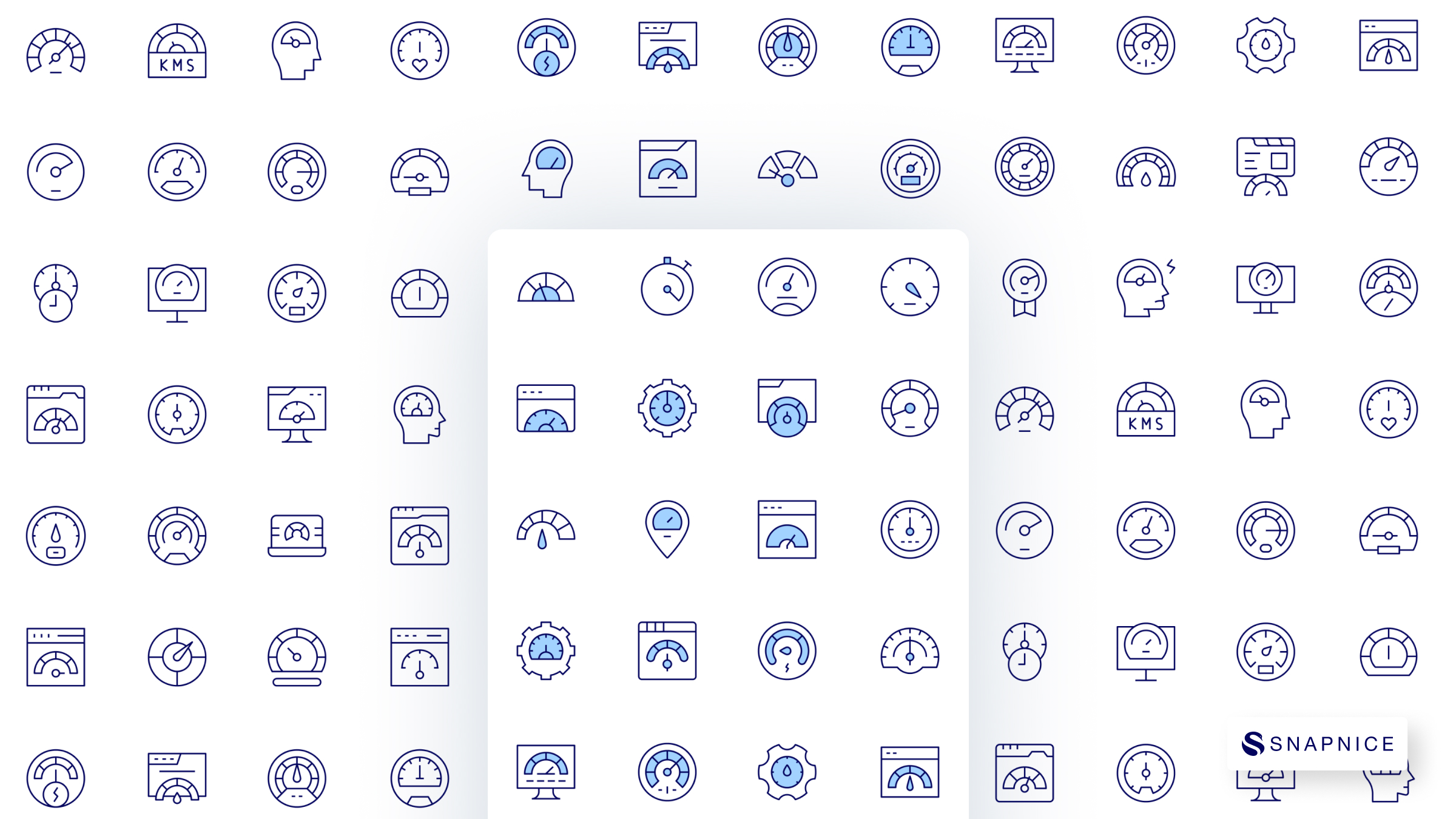 Speedometer Icon Set P2 3