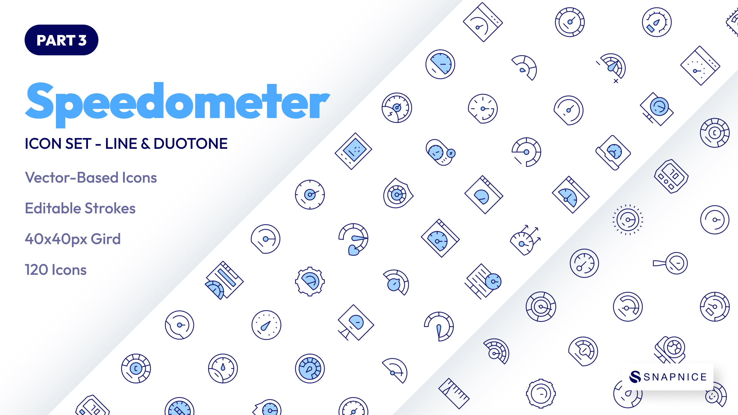 Speedometer Icon Set P3 2