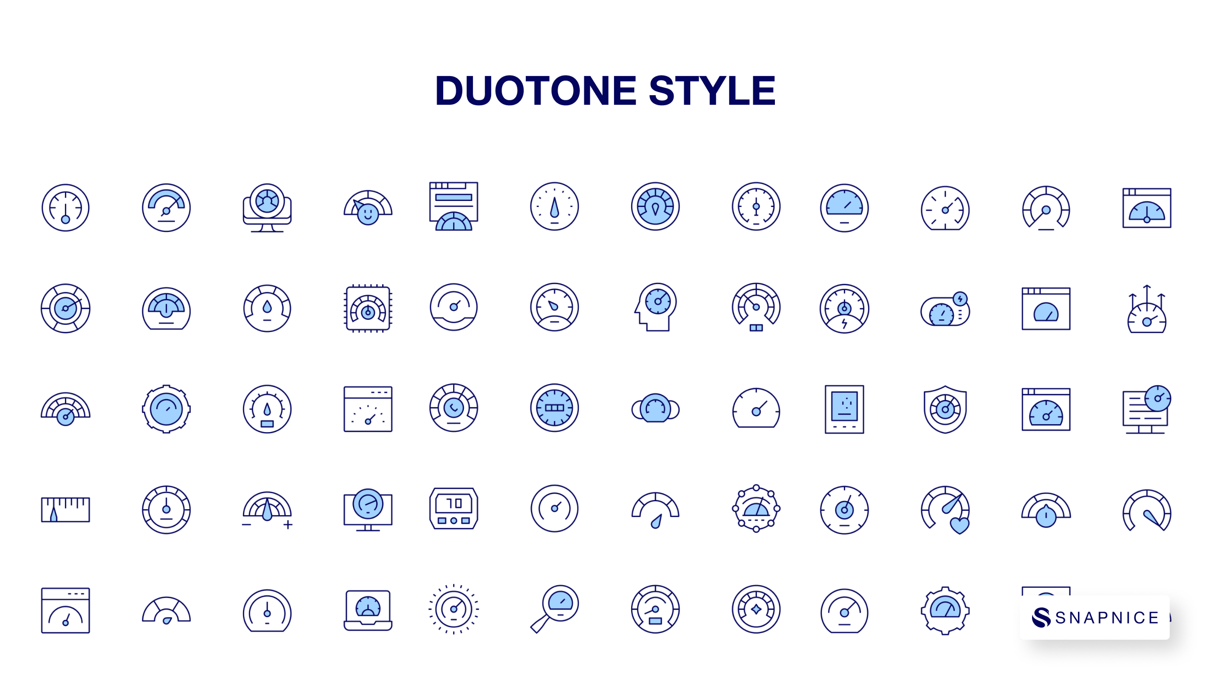 Speedometer Icon Set P3 7