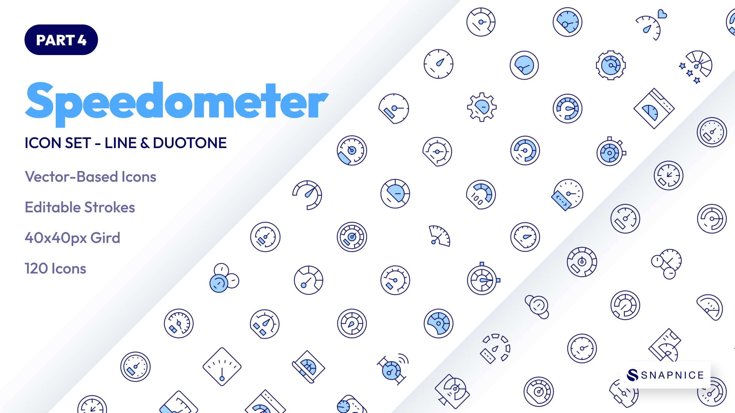 Speedometer Icon Set P4 2