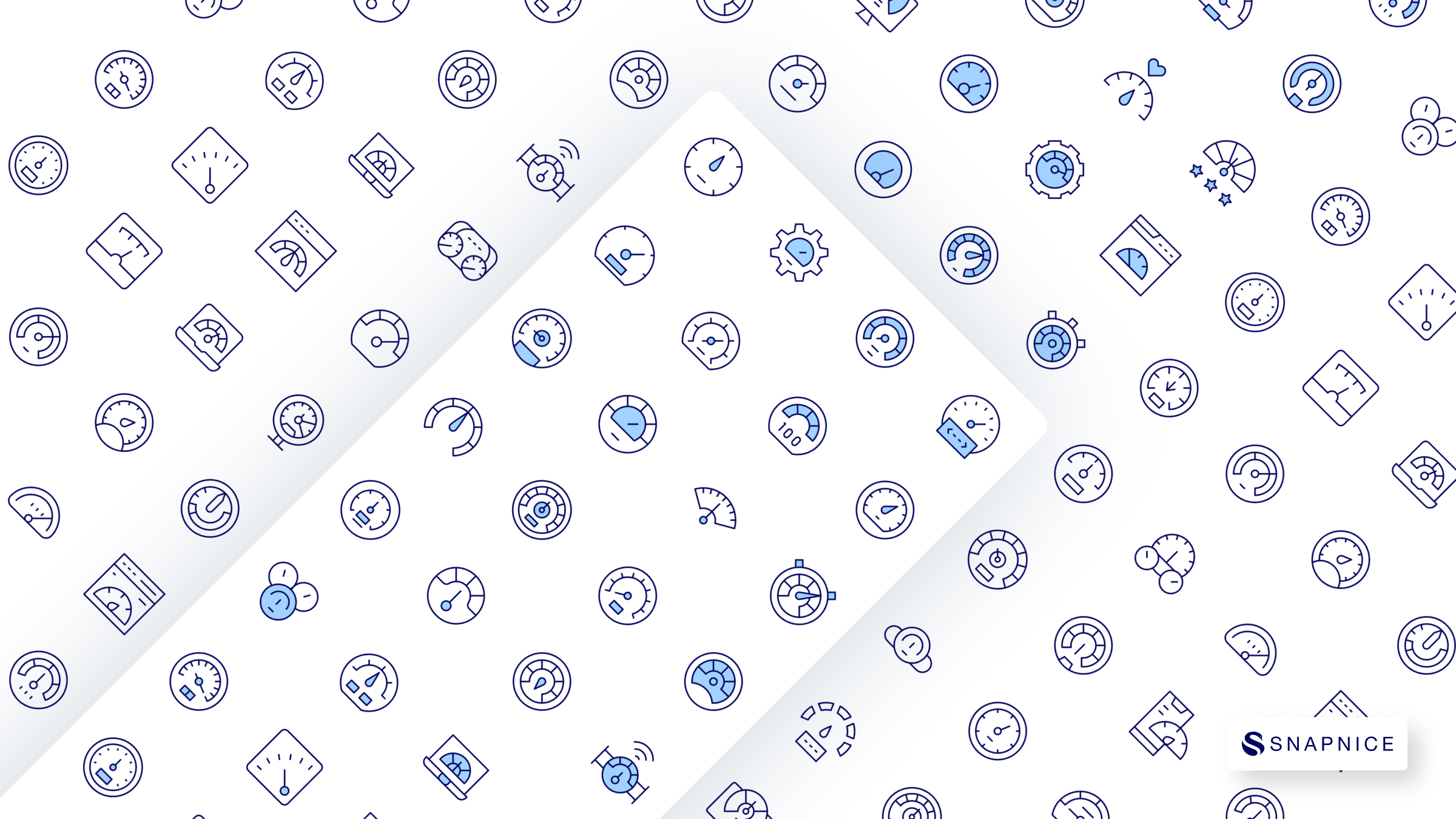 Speedometer Icon Set P4 4