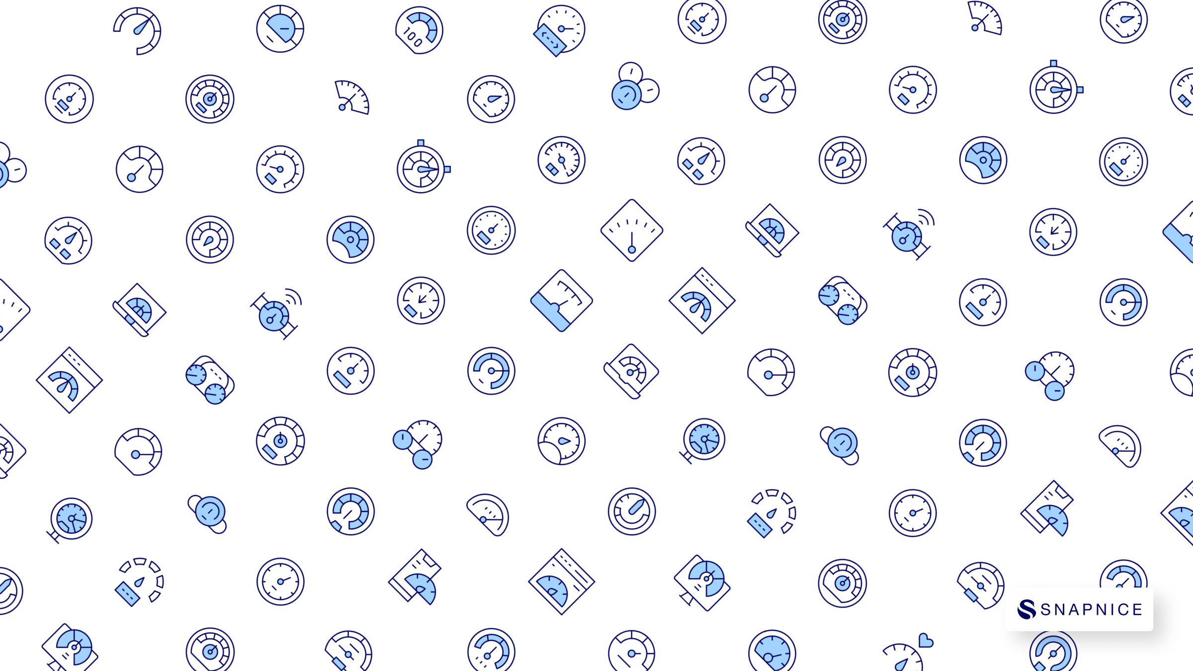 Speedometer Icon Set P4 5