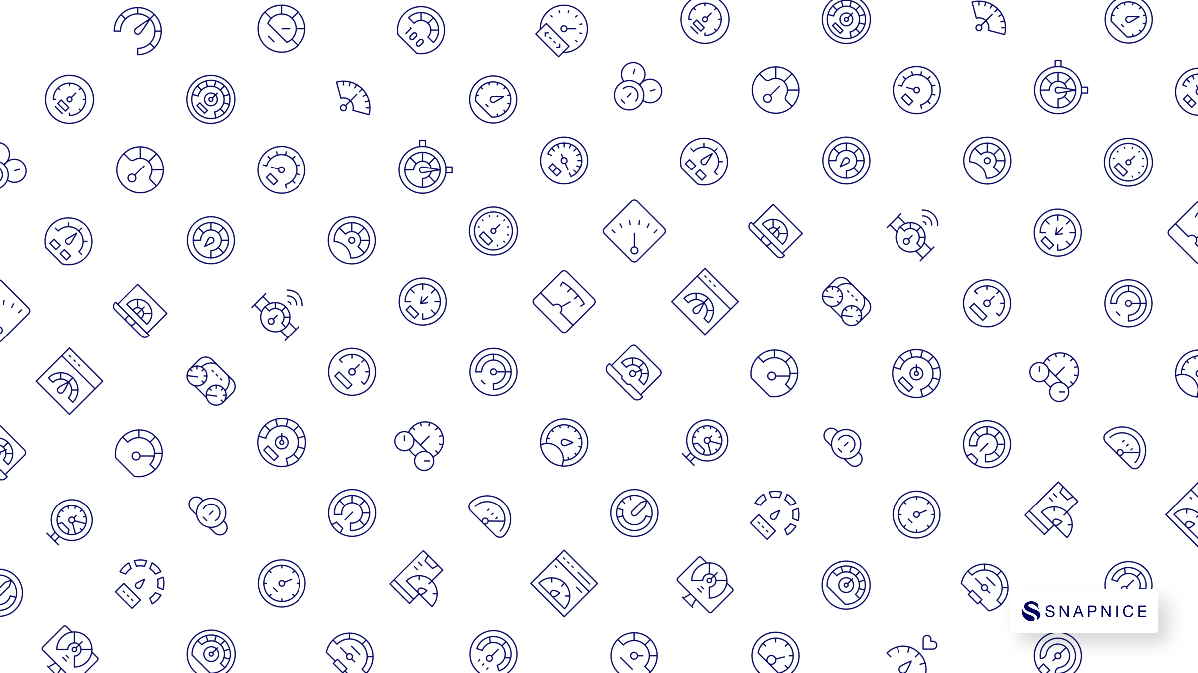 Speedometer Icon Set P4 6