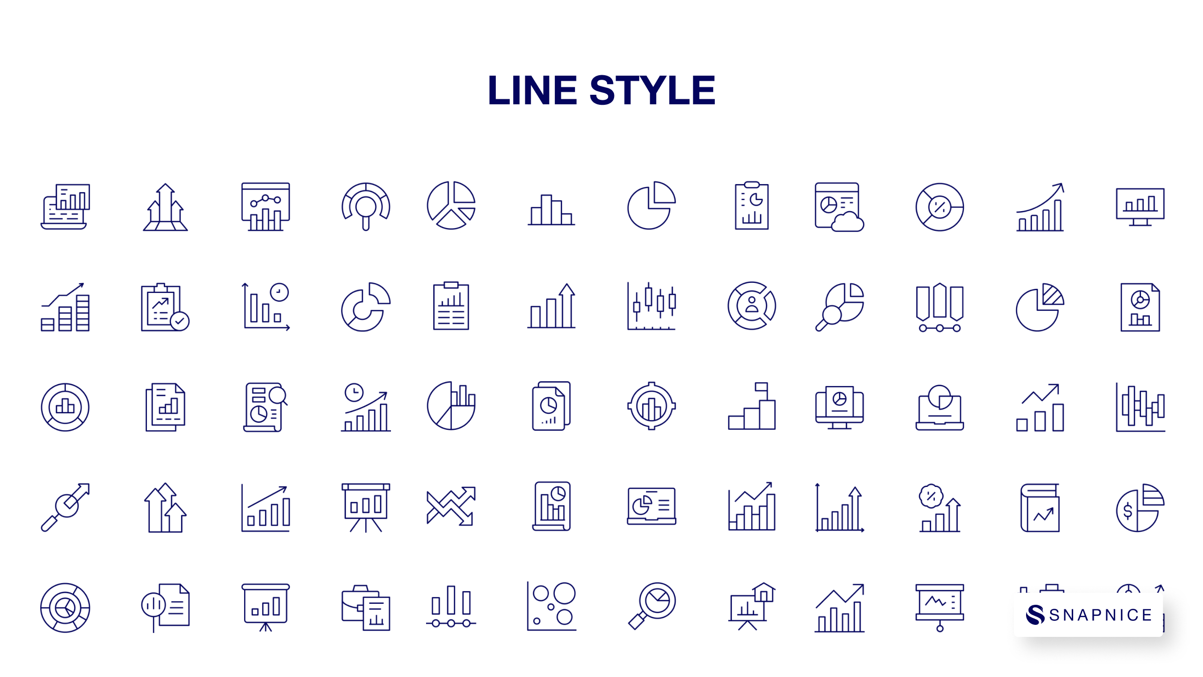 Statistics Icon Set P2 8