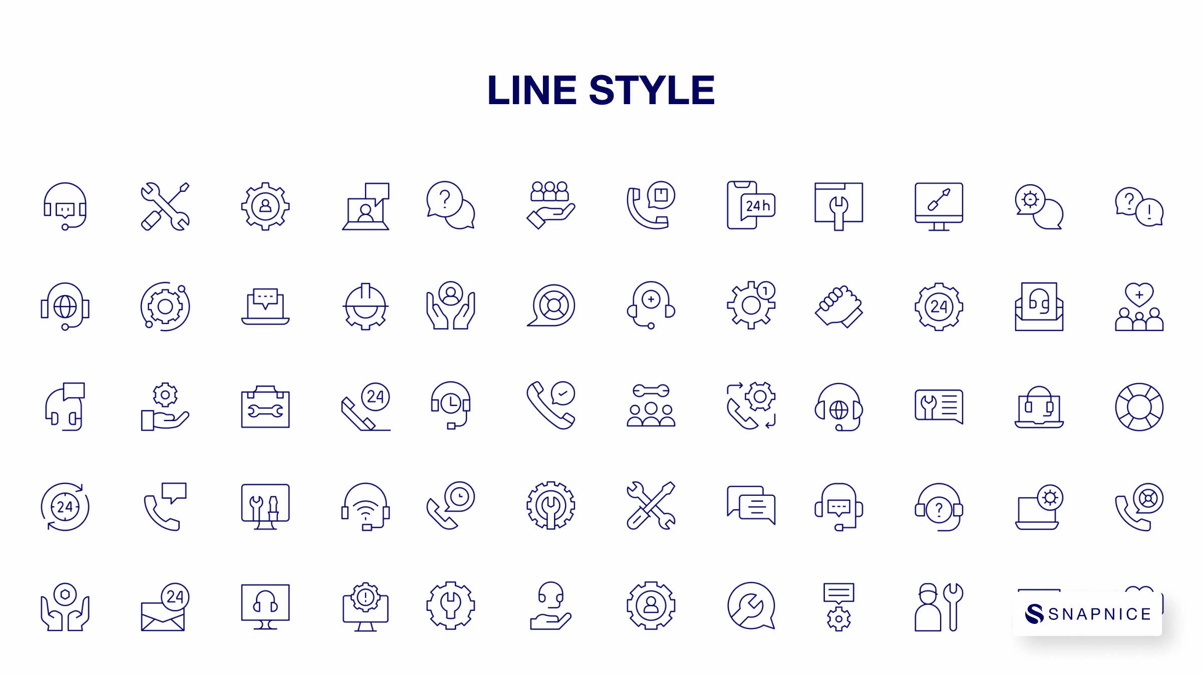 Support Icon Set 7