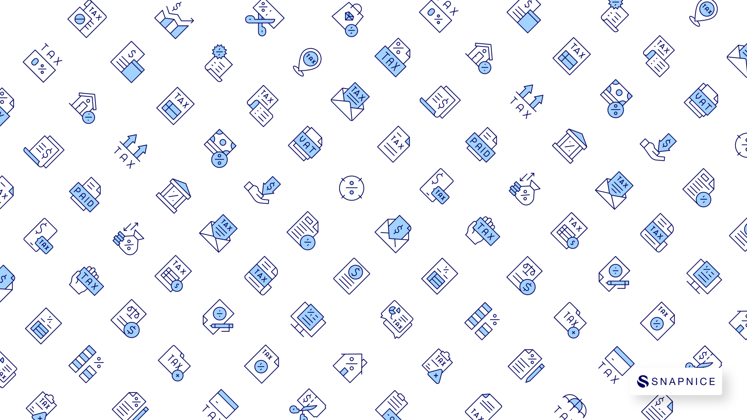 Tax Icon Set 5