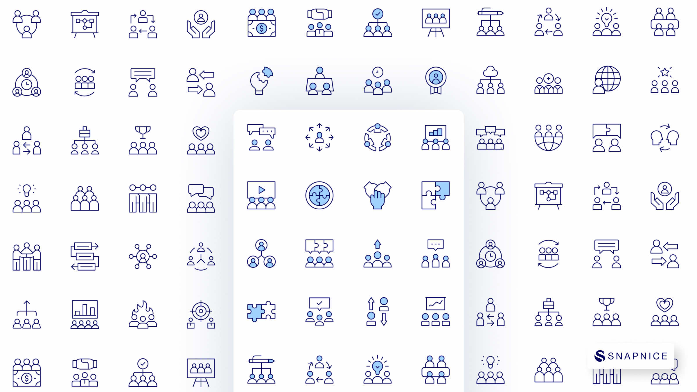 Teamwork Icon Set 3