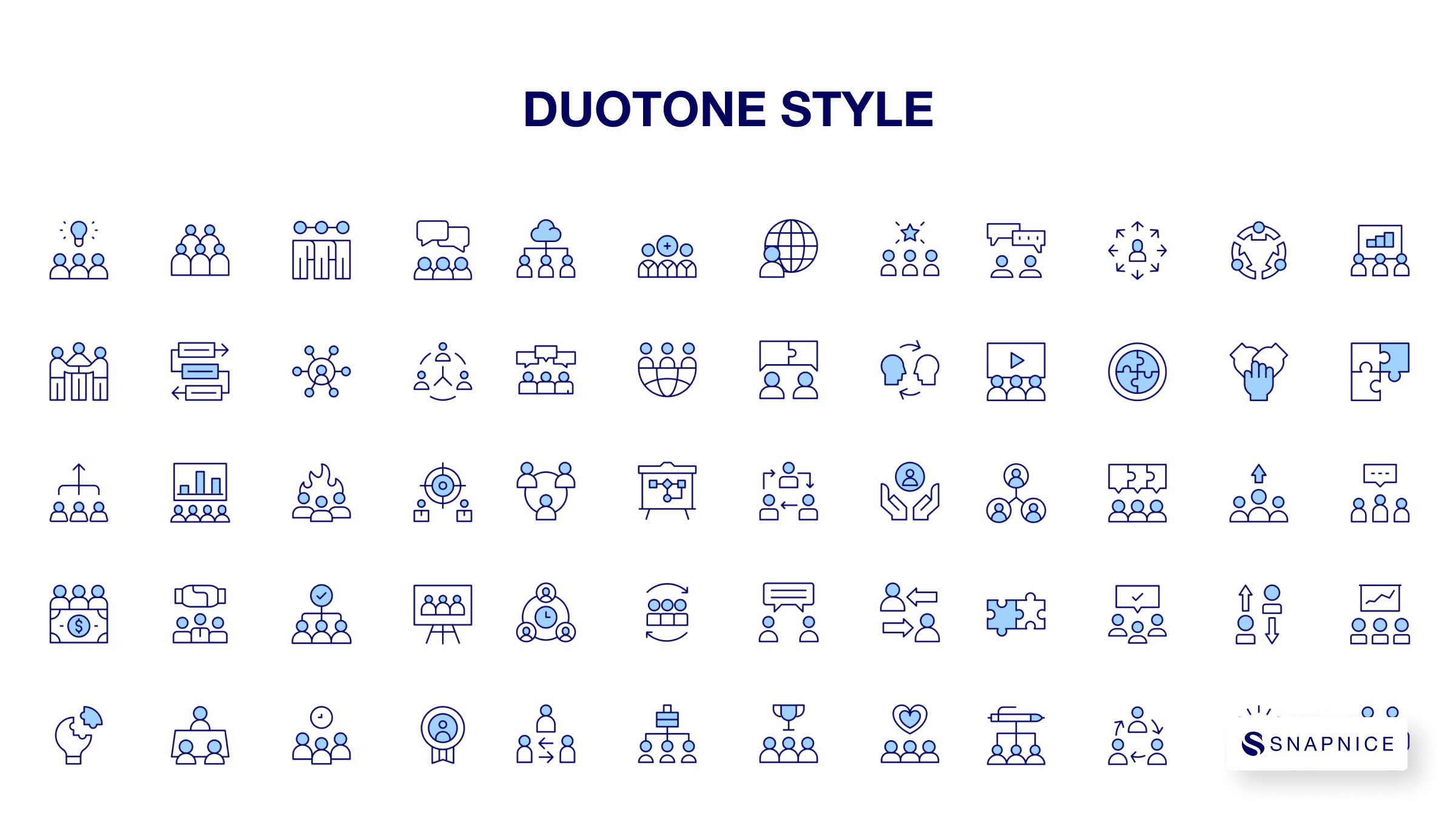 Teamwork Icon Set 7