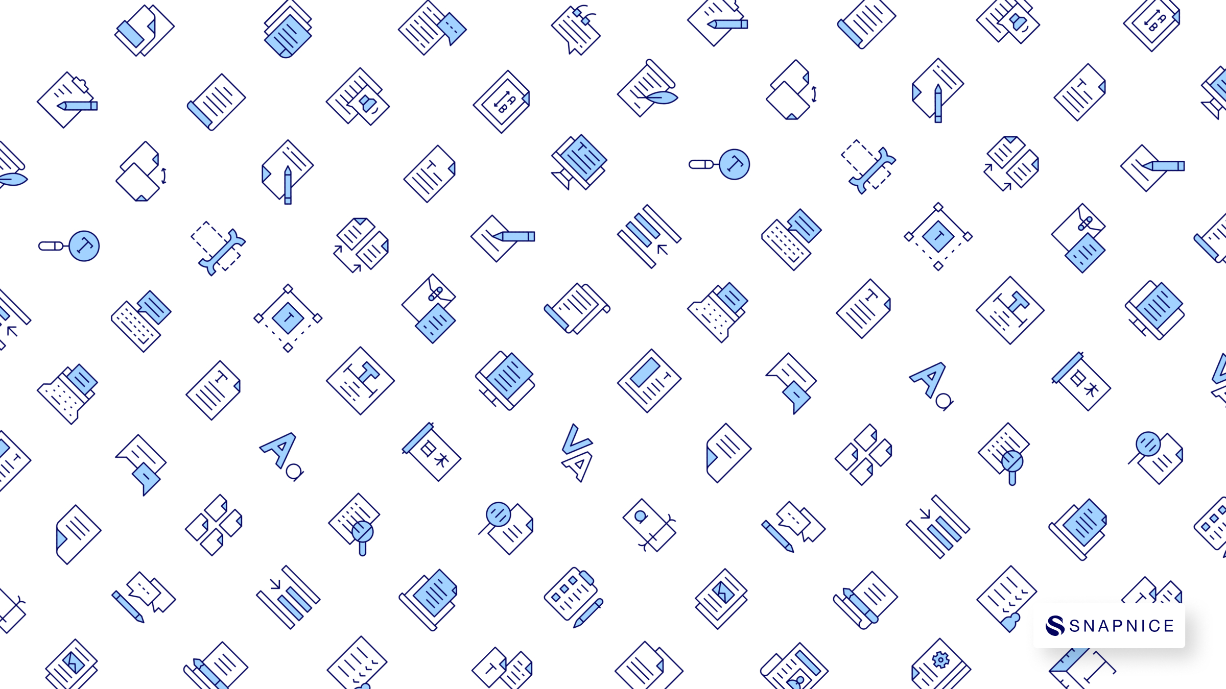Text Icon Set 5