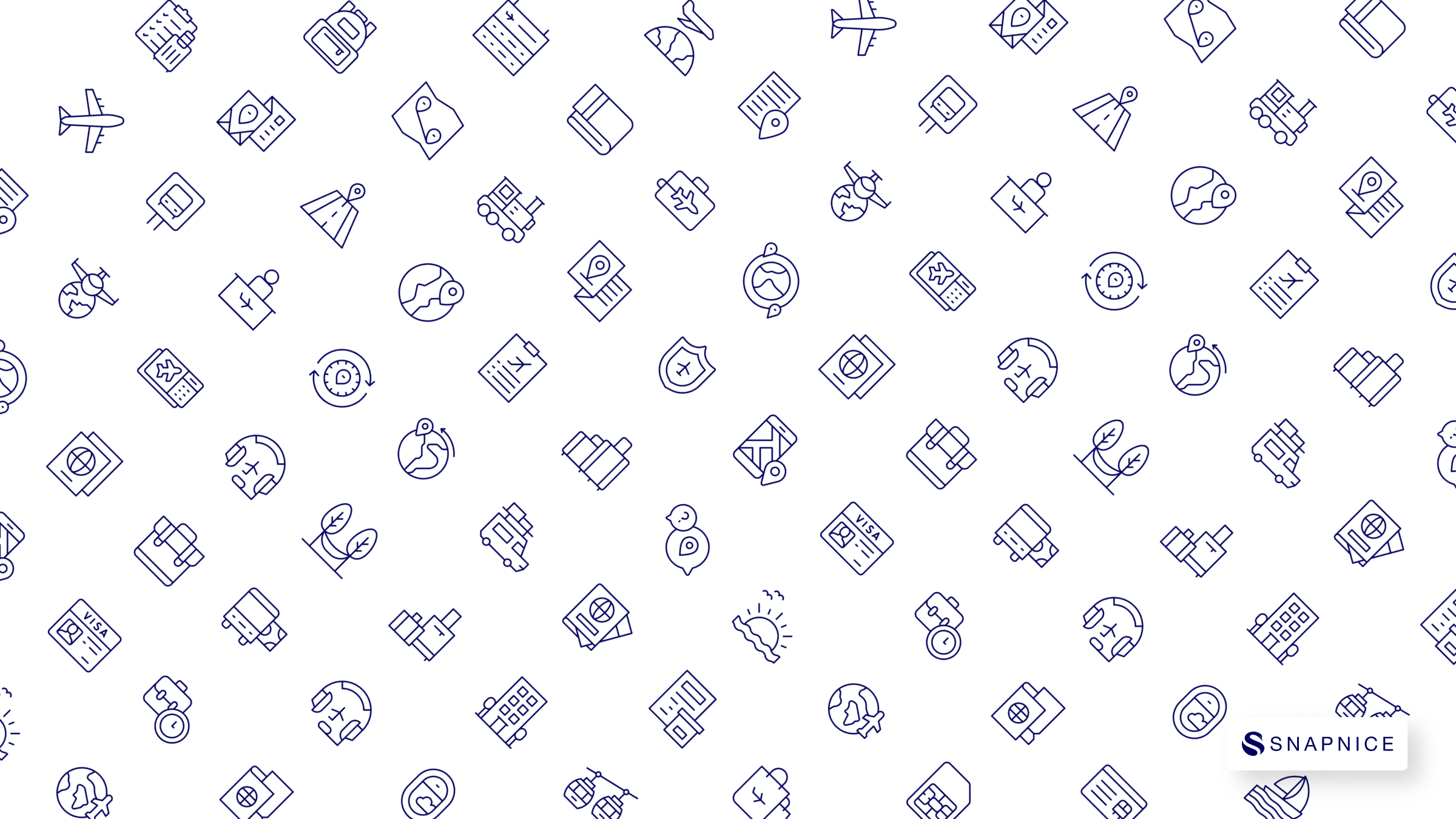 Travel Icon Set P1 6