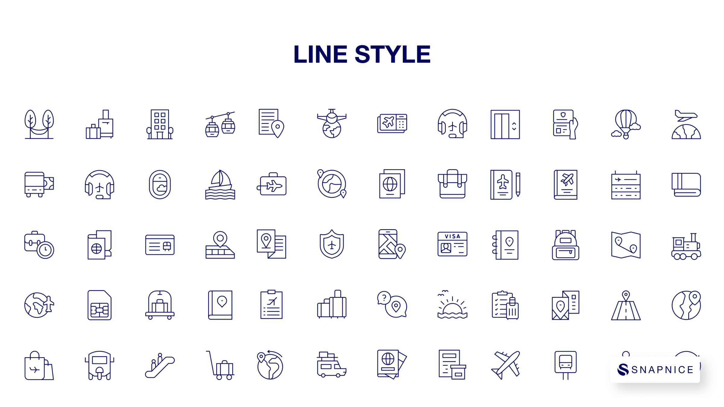 Travel Icon Set P1 8