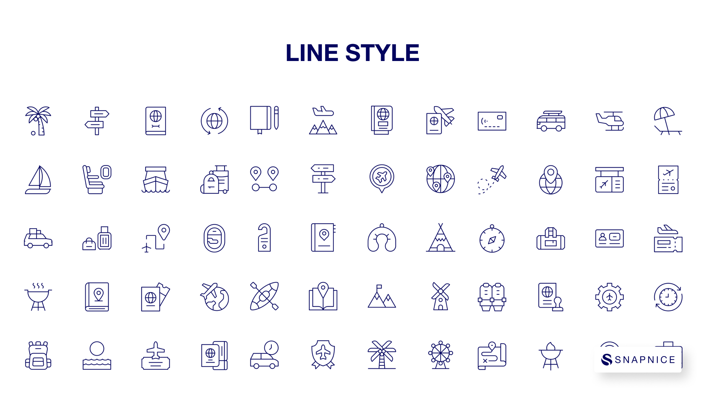 Travel Icon Set P2 8