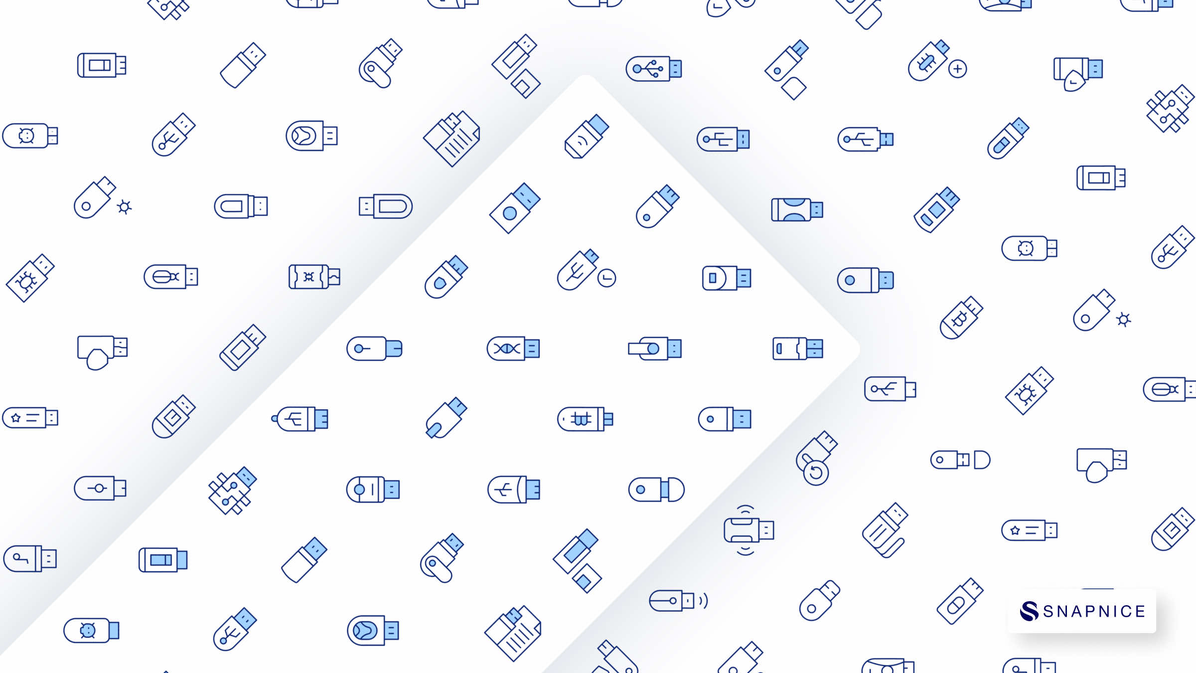 Usb flash drive Icon Set 3