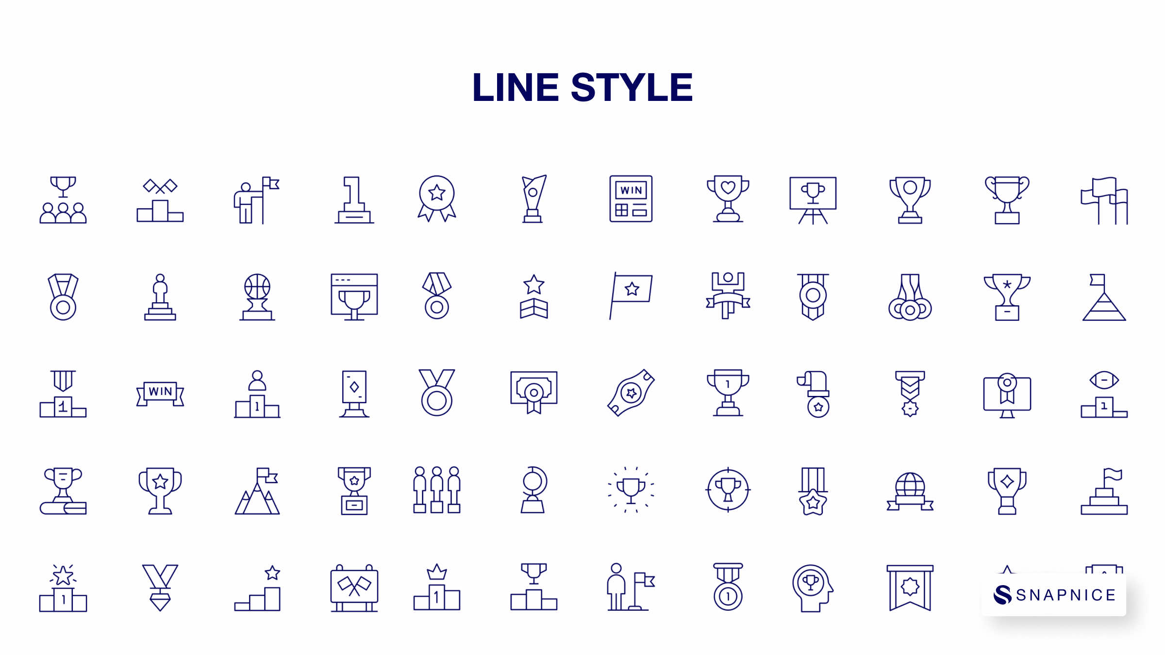 Winner Icon Set 8
