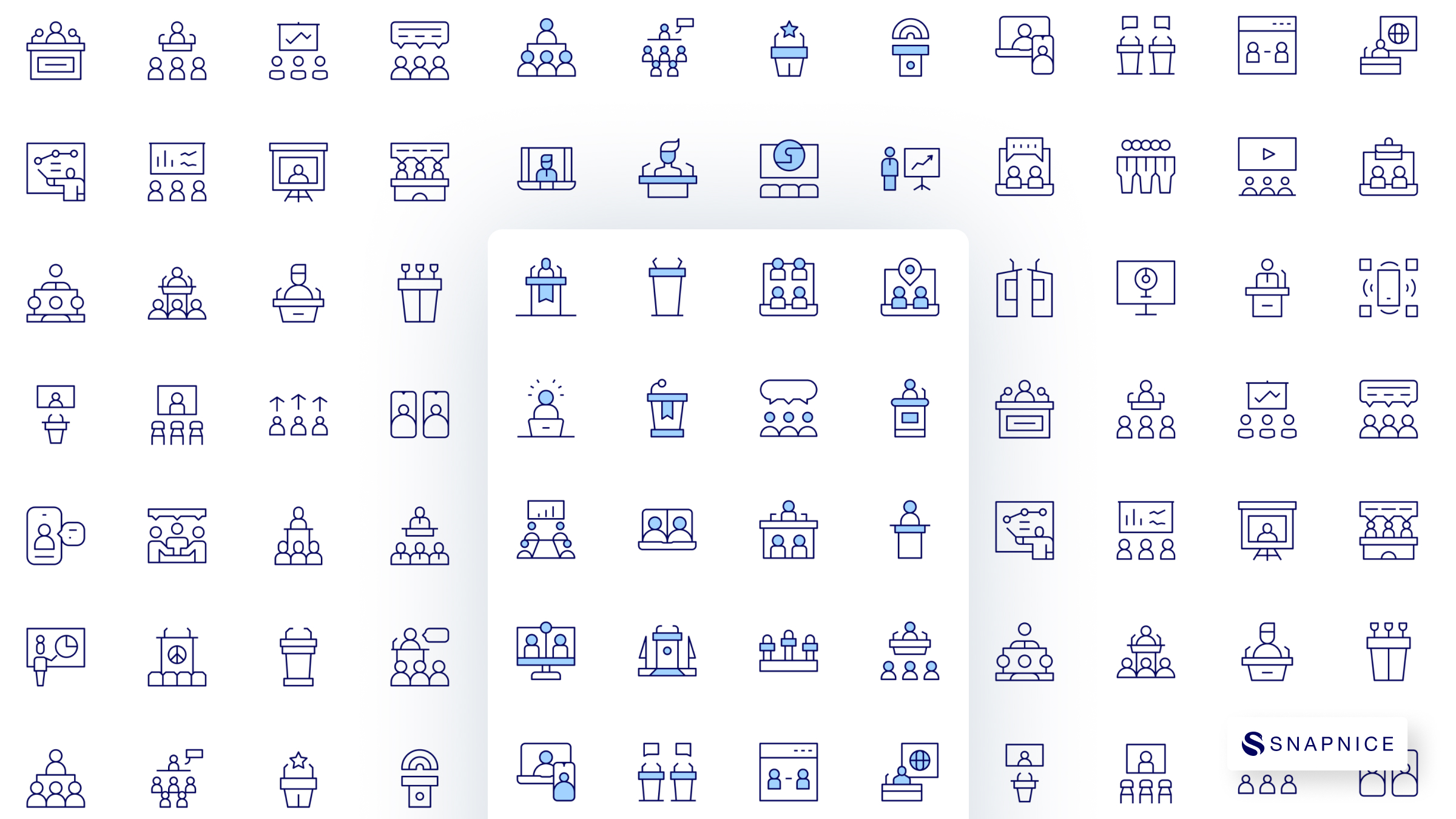 Conference Icon Set P1 3