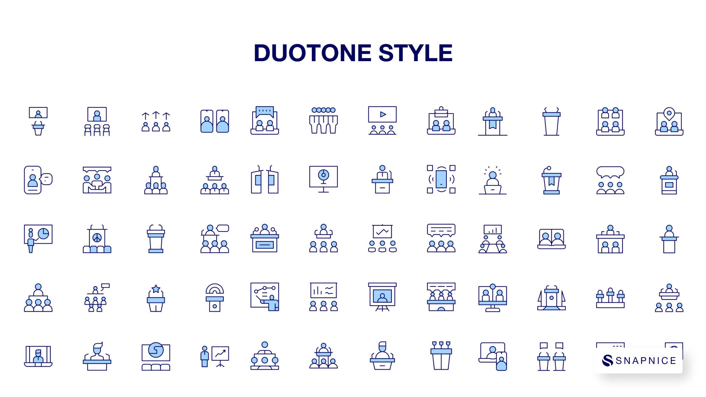 Conference Icon Set P1 7