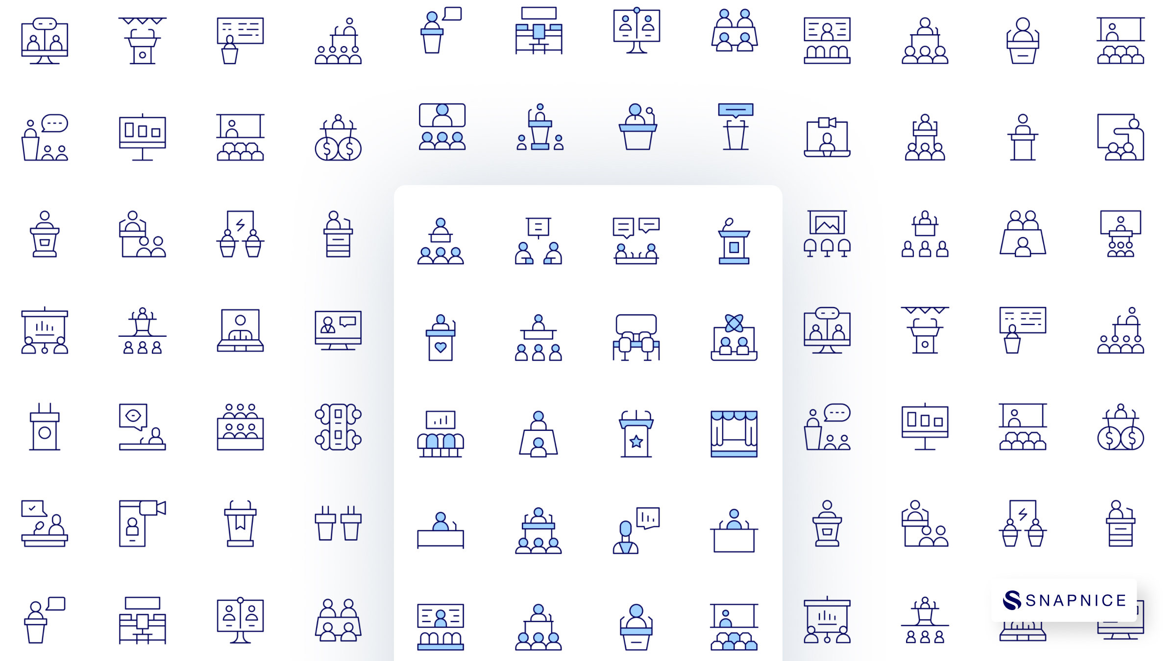 Conference Icon Set P2 3